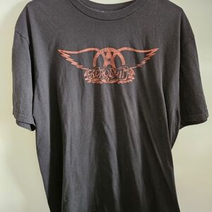 Aerosmith Black Graphic Tee